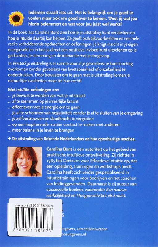 Achterkant van Versterk je uitstraling