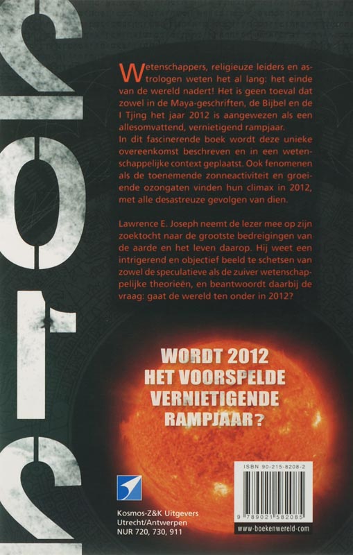 Achterkant van Apocalyps 2012