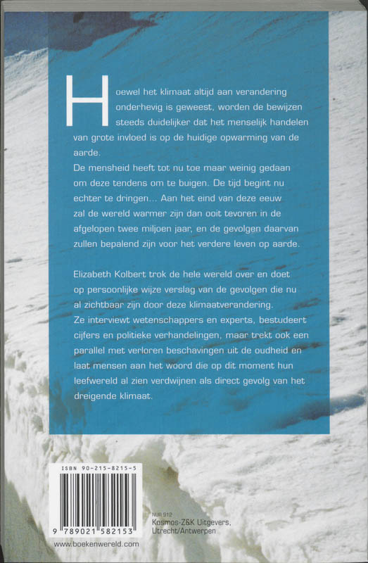 Achterkant van Dreigend klimaat