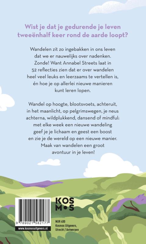 Achterkant van Gelukkig kunnen we wandelen