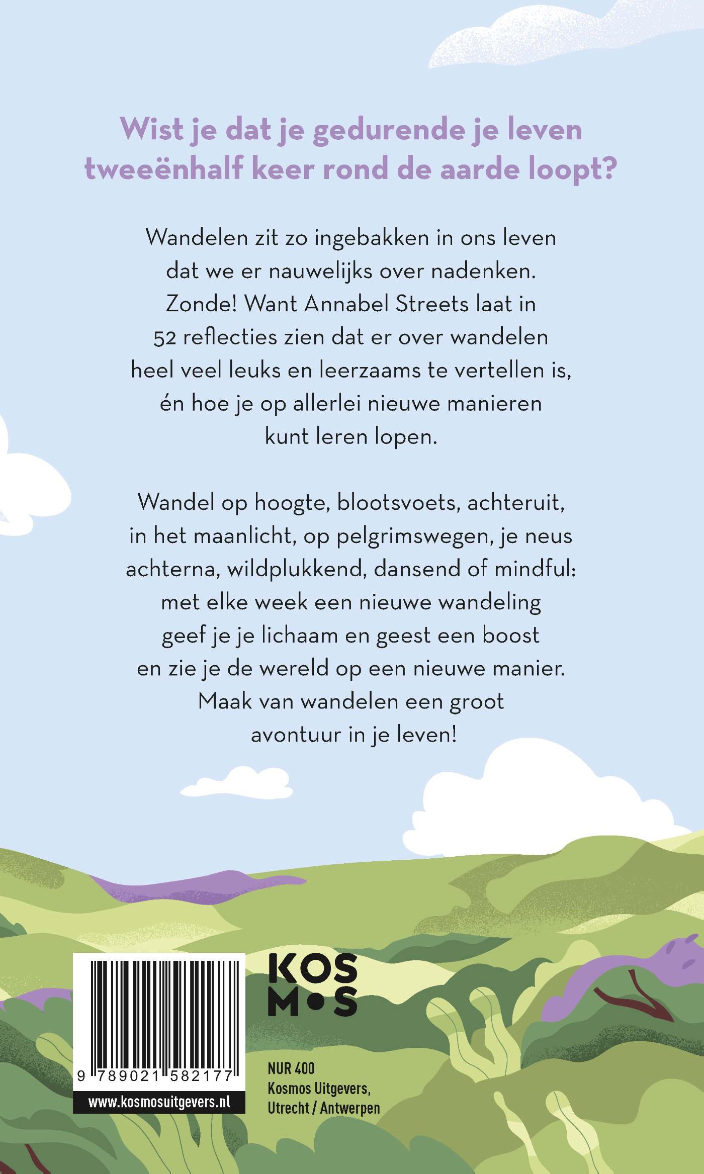 Achterkant van Gelukkig kunnen we wandelen