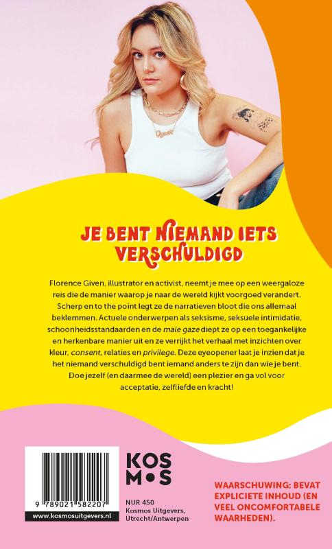 Achterkant van Women Don't Owe You Pretty - Nederlandse editie