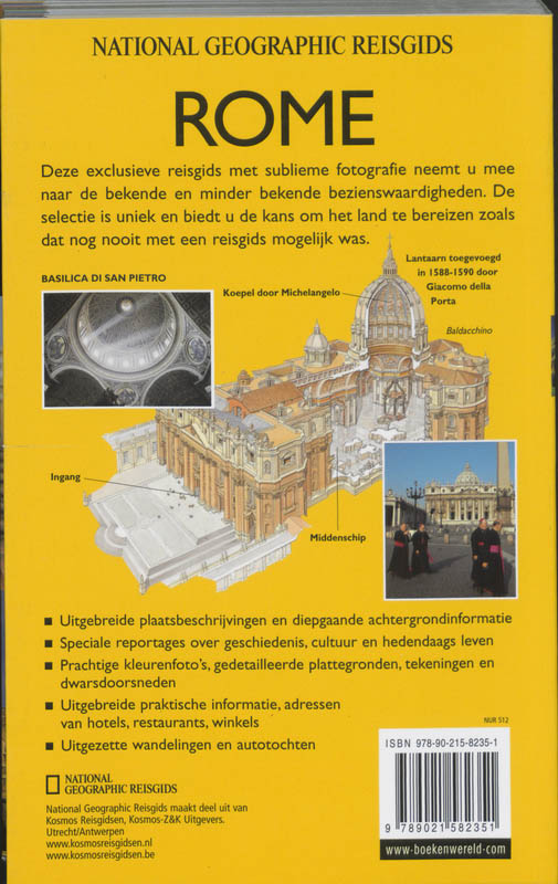 Achterkant van Rome