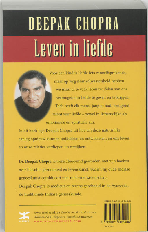 Achterkant van Leven in liefde