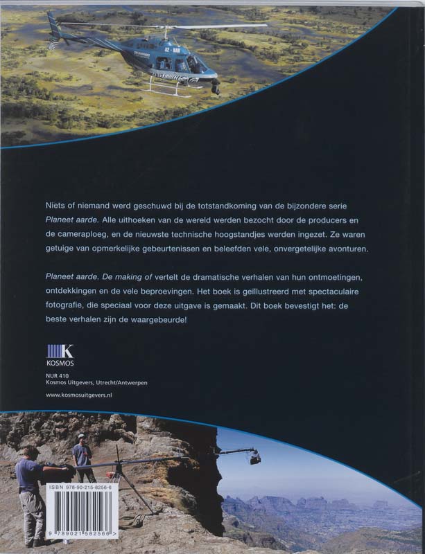 Achterkant van Planeet aarde de making of
