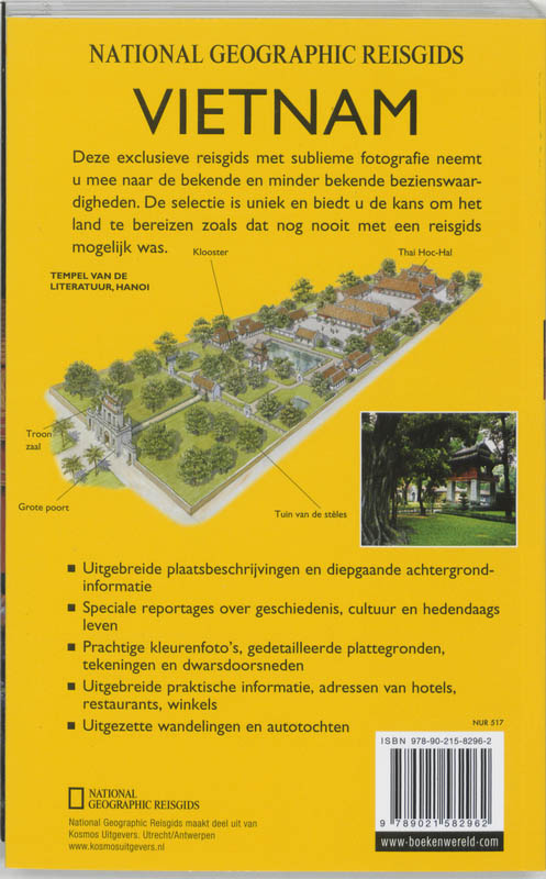 Achterkant van Vietnam
