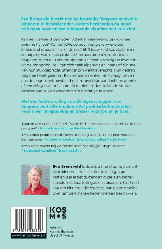 Achterkant van Temperamentvolle kinderen
