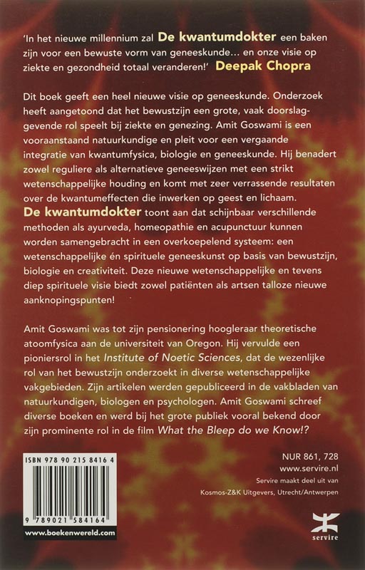 Achterkant van De kwantum dokter