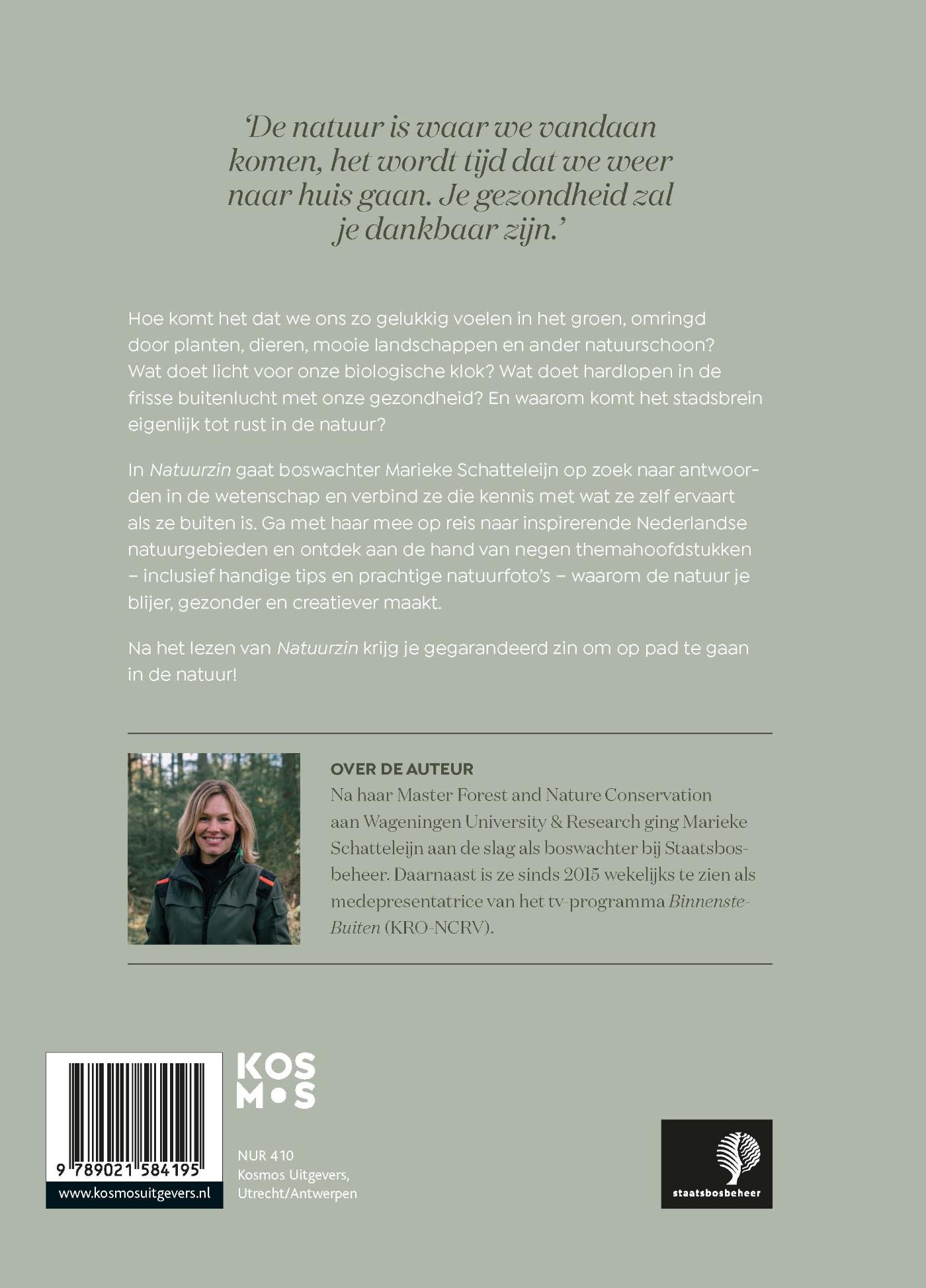 Achterkant van Natuurzin
