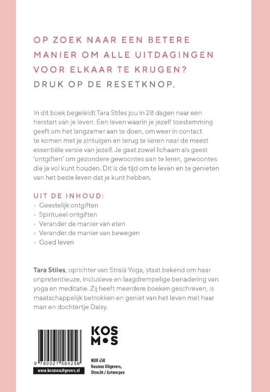Achterkant van Clean mind, clean body