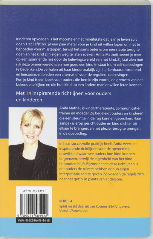 Achterkant van Ken je kind