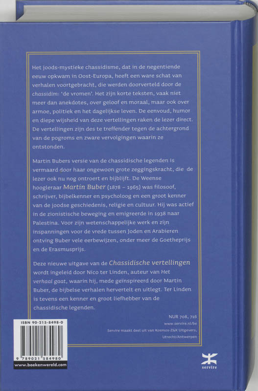 Achterkant van Chassidische vertellingen