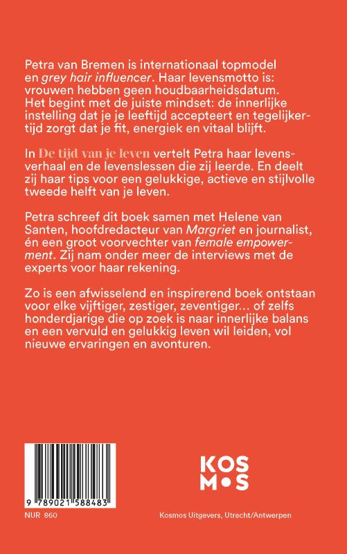 Achterkant van De tijd van je leven