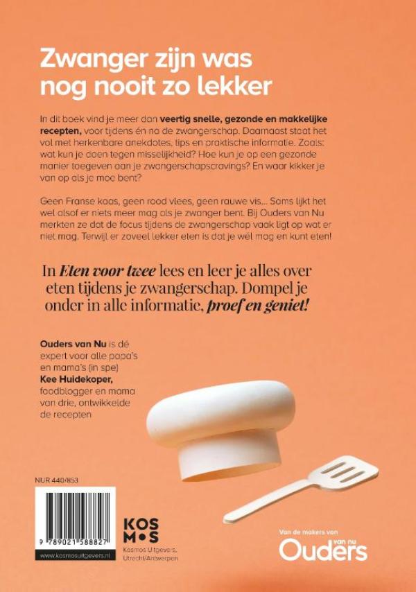 Achterkant van Eten voor twee