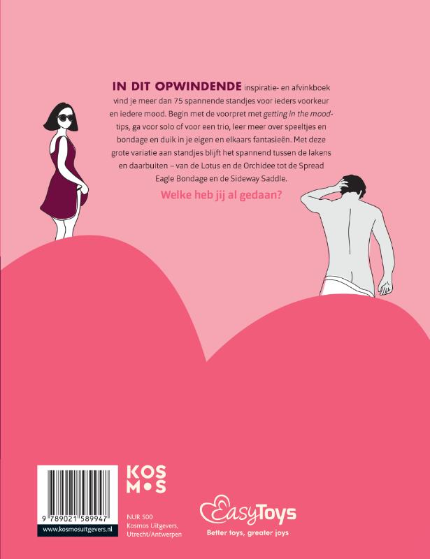 Achterkant van Kama Sutra Bucketlist