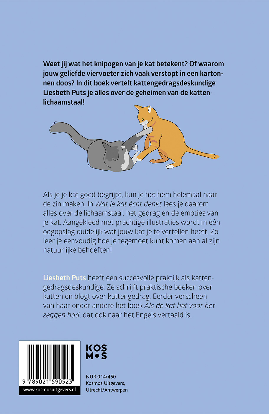 Achterkant van Wat je kat écht denkt
