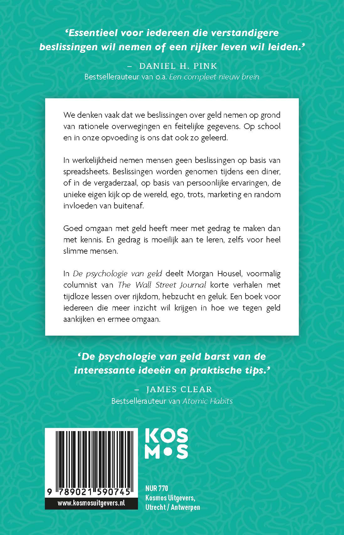 Achterkant van De psychologie van geld
