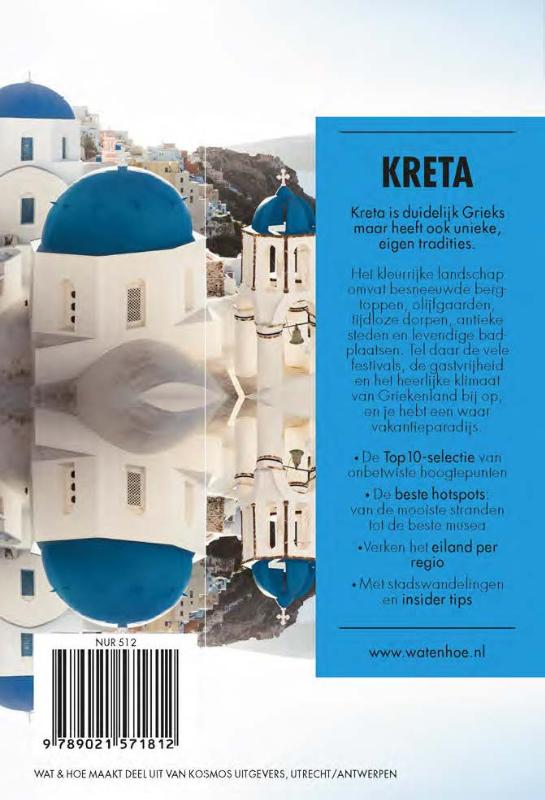 Achterkant van Kreta