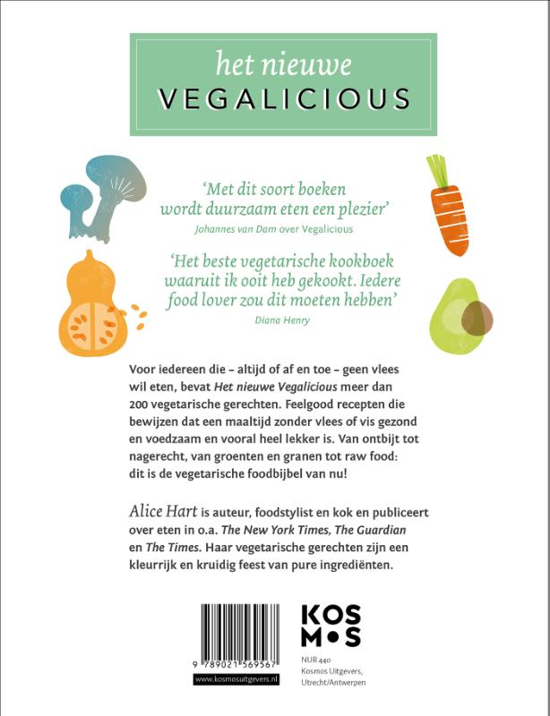 Achterkant van Het nieuwe Vegalicious