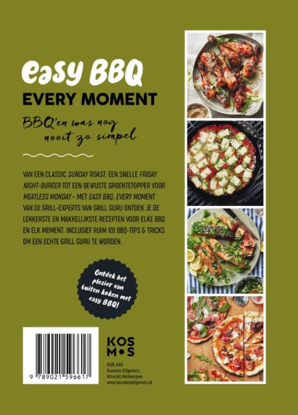 Achterkant van Easy BBQ Every Moment