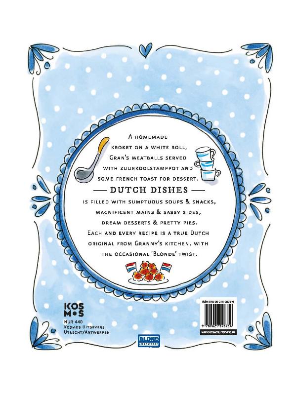 Achterkant van Dutch dishes