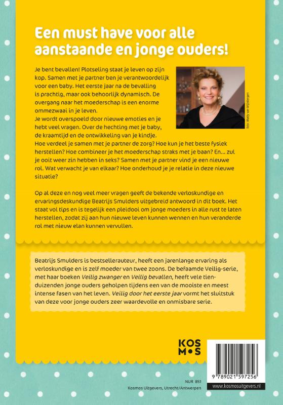 Achterkant van Veilig door het eerste jaar