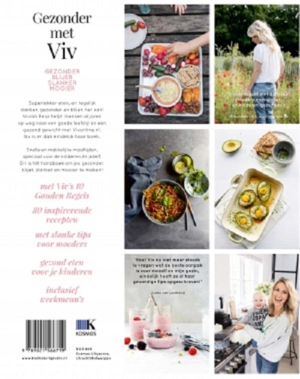 Achterkant van Gezonder met Viv