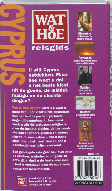 Achterkant van Cyprus