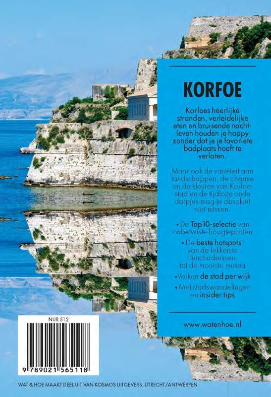 Achterkant van Korfoe