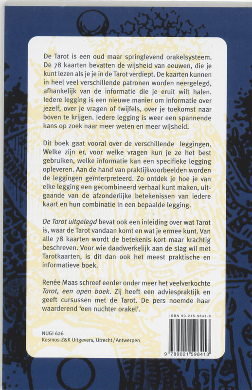 Achterkant van De Tarot uitgelegd