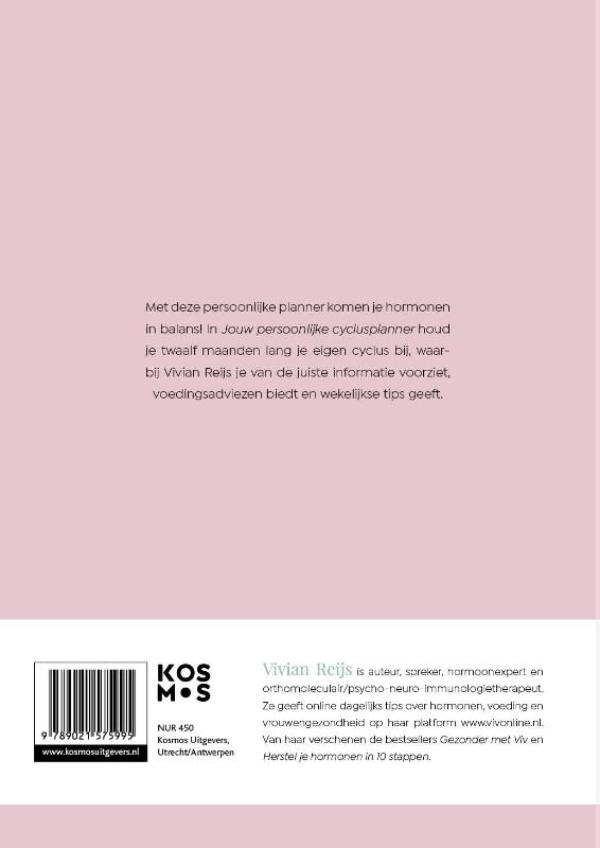 Achterkant van Jouw persoonlijke cyclusgids