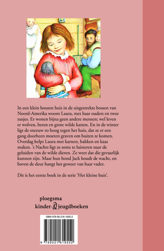 Achterkant van In het grote bos