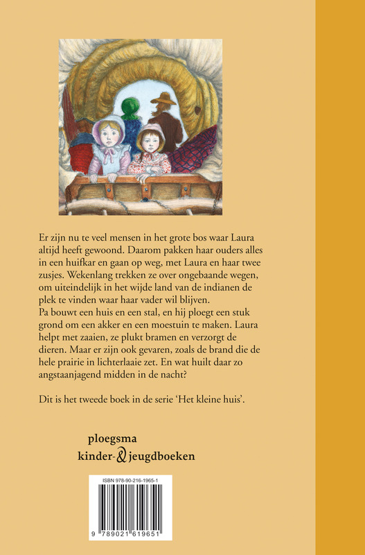 Achterkant van Op de prairie