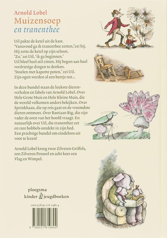 Achterkant van Muizensoep en tranenthee