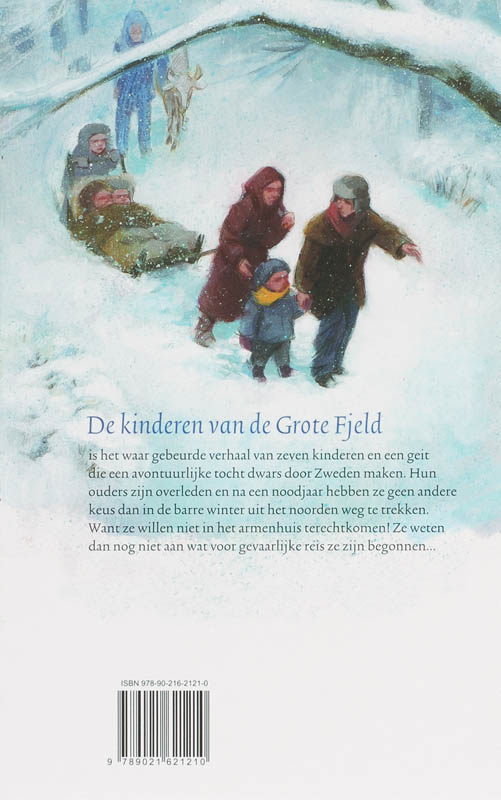 Achterkant van De kinderen van de grote fjeld