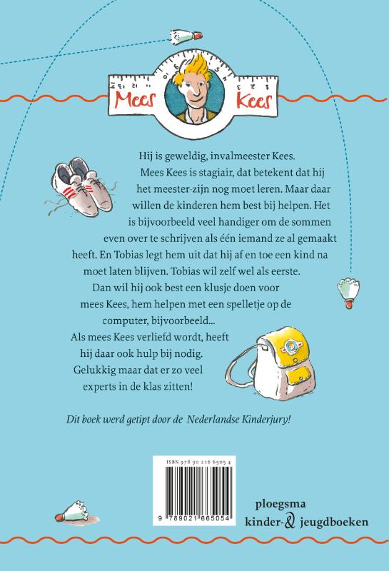 Achterkant van Mees Kees op de kast