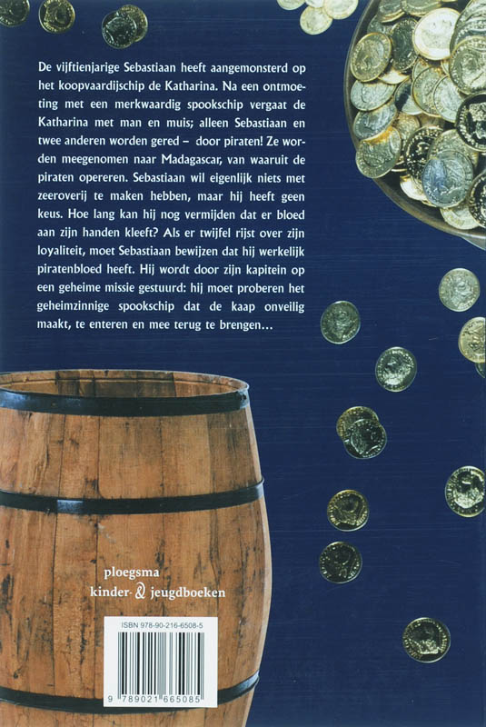 Achterkant van Piratenbloed