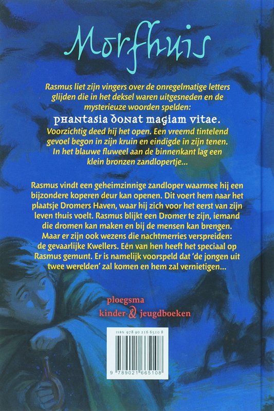 Achterkant van De dromers van Morfhuis