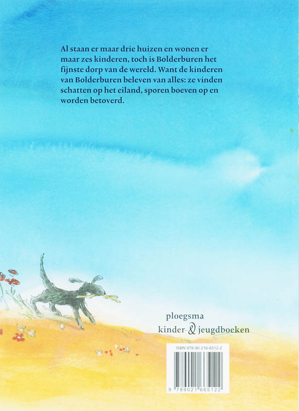 Achterkant van De kinderen van Bolderburen