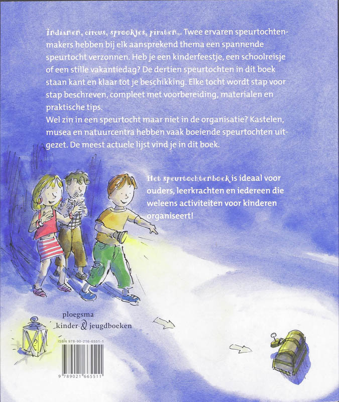 Achterkant van Het speurtochtenboek
