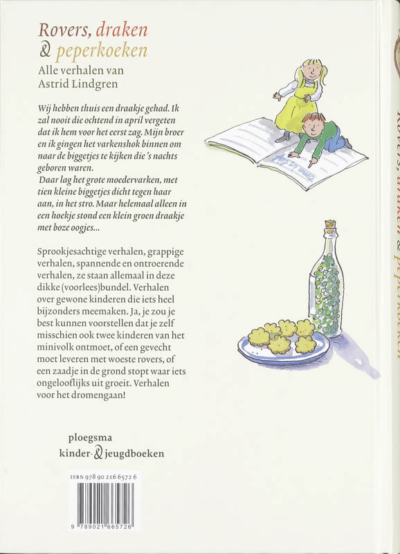 Achterkant van Rovers, draken en peperkoeken