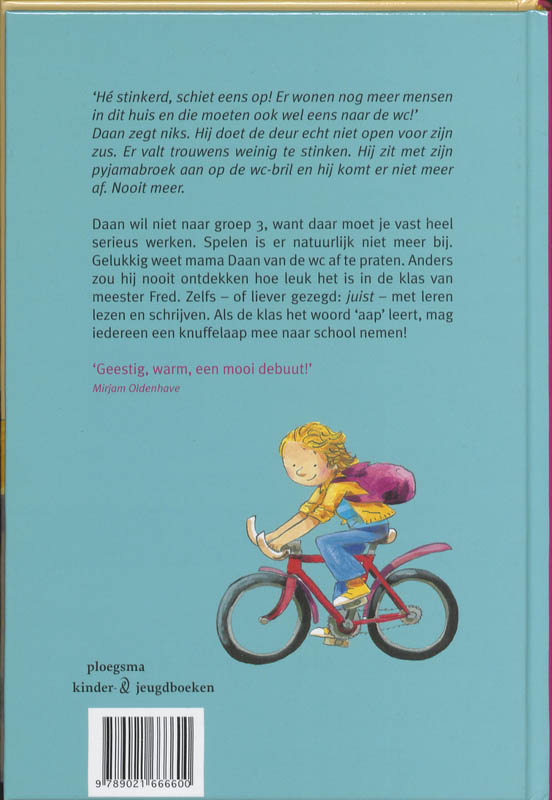 Achterkant van De klas van Daan