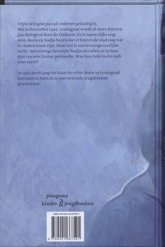 Achterkant van Boris