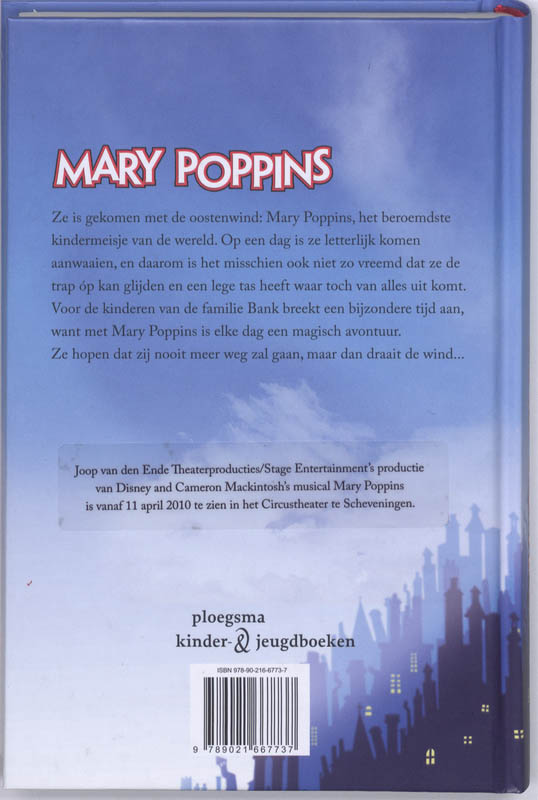 Achterkant van Mary Poppins