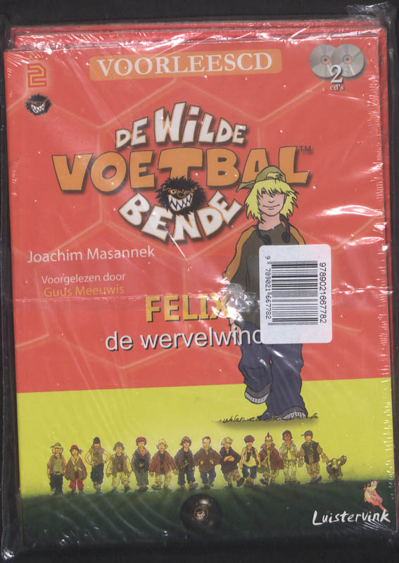 Achterkant van Felix wervelwind Set 3 CD's