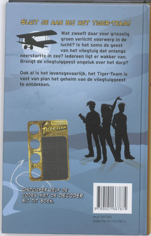 Achterkant van De vlieggeest