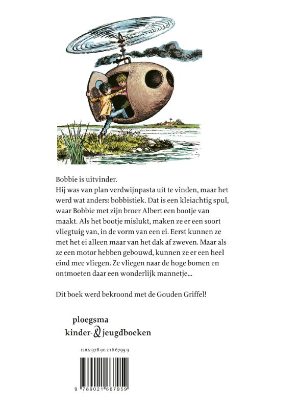 Achterkant van Het malle ding van Bobbistiek
