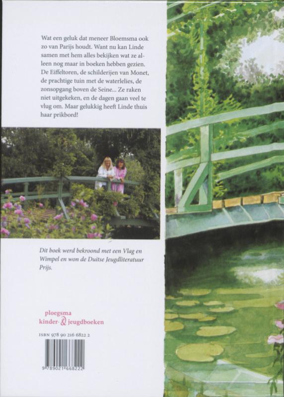 Achterkant van Linde in de tuinen van Monet