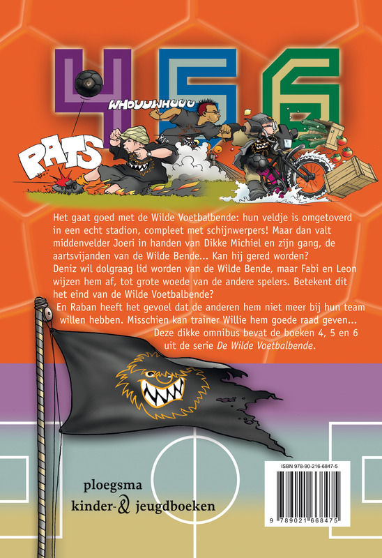 Achterkant van Superteam!