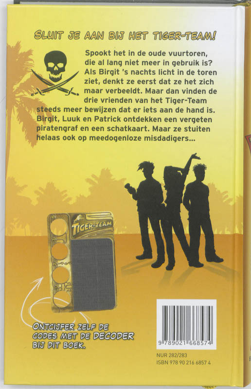 Achterkant van Tiger Team